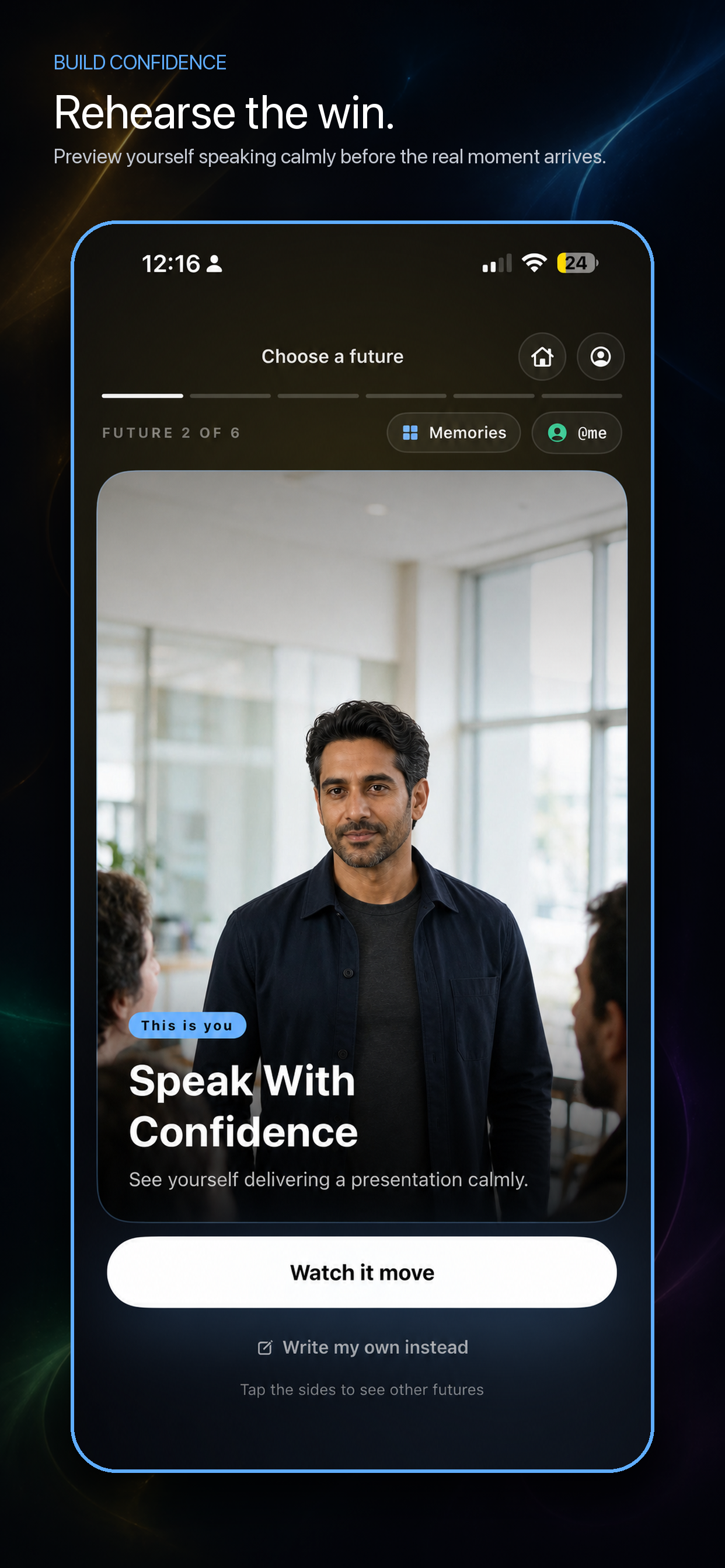NoTension app — build confidence