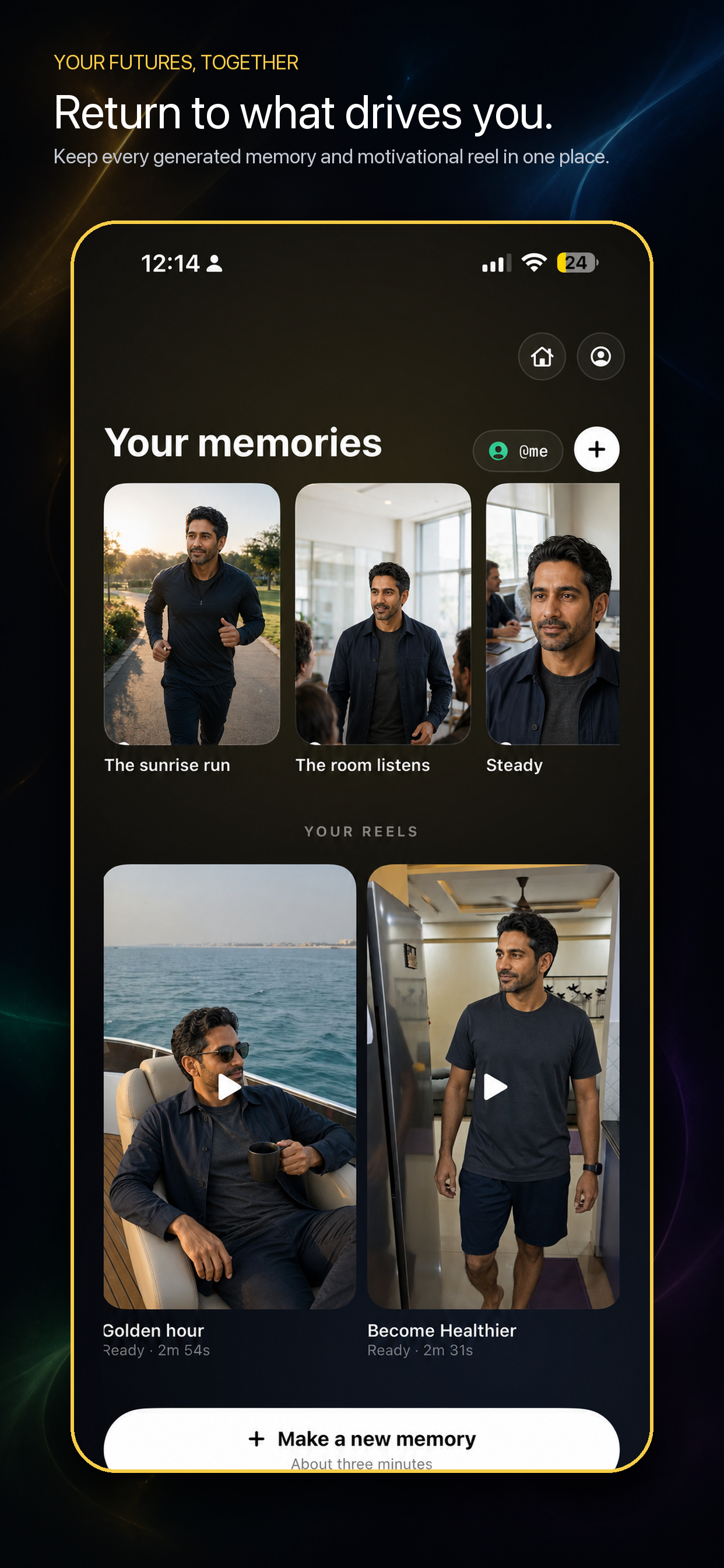 NoTension app — your futures, together